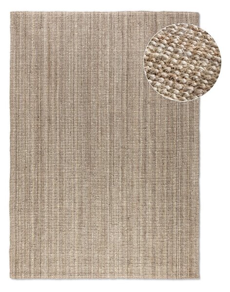 Covor taupe din iută 80x150 cm Bouclé – Hanse Home