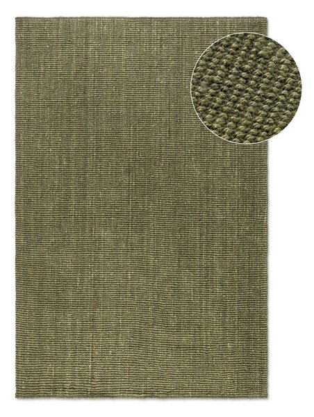 Covor kaki din iută 80x150 cm Bouclé – Hanse Home
