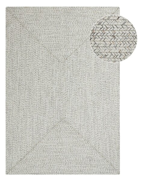 Covor alb/bej de exterior 150x80 cm - NORTHRUGS
