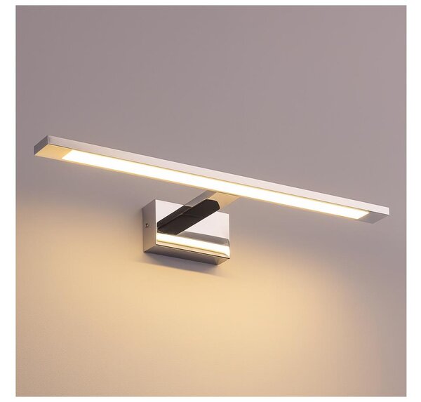 Aplică LED pentru oglindă LED/10W/230V 3000K crom lucios