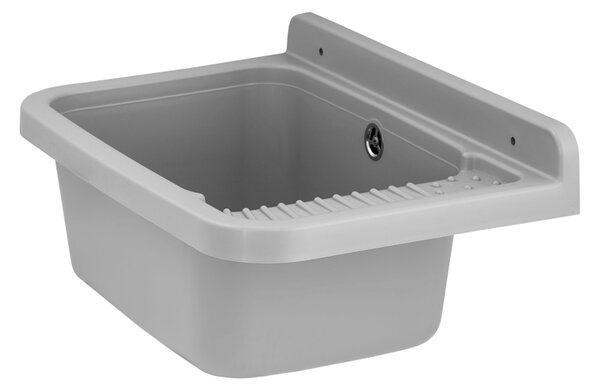 Gamma Gradia, chiuvetă universală din plastic 508x338x240, gri, GMA-KGG50-G