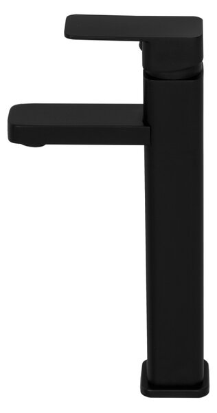 Gamma Caro, baterie chiuvetă înaltă h-278, negru mat, GMA-BCUW-BK