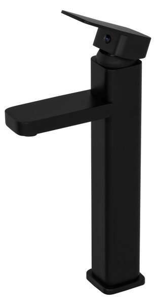 Gamma Caro, baterie chiuvetă înaltă h-278, negru mat, GMA-BCUW-BK