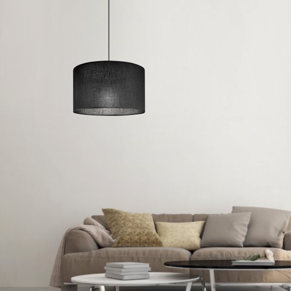 Lustră pe cablu Brilagi ANTHONY 1xE27/60W/230V stejar/negru