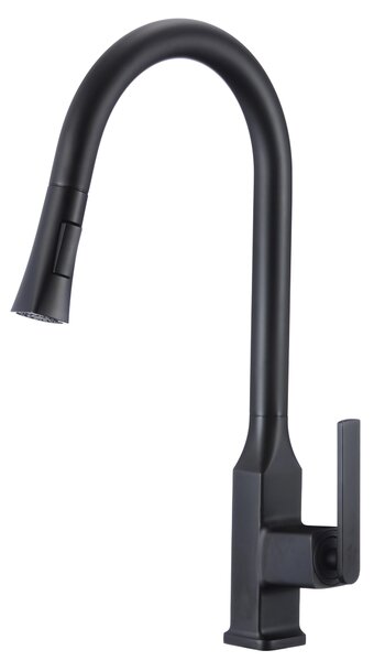 Gamma Pico, baterie pentru chiuvetă înaltă h-450, negru mat, GMA-BPOK-BK