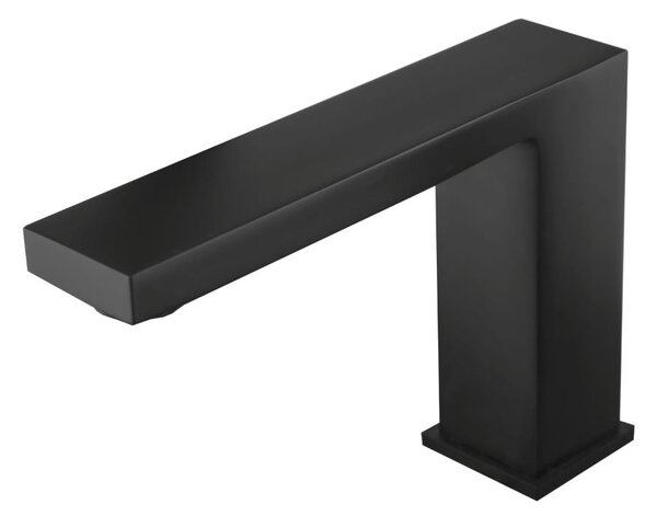 Gamma Caro Cuadro, baterie baie cu 3 orificii, negru mat, GMA-BCC3O-BK