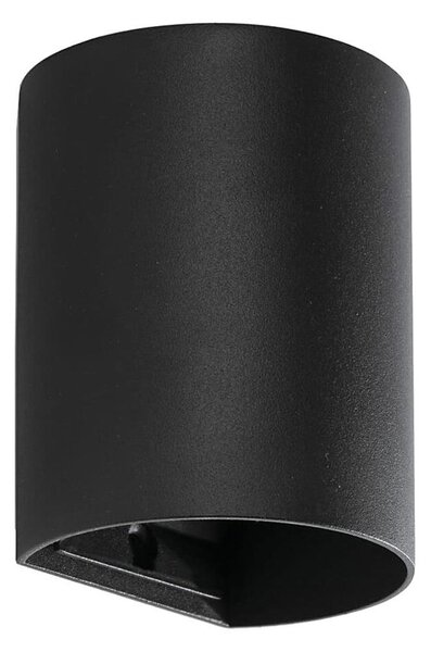 Aplică FARO 40523 SOLE 1xGU10/8W/230V negru rotund