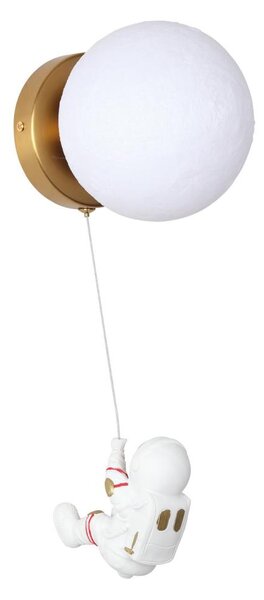Brilagi - Aplica de perete pentru copii ASTRO 1xE14/15W/230V, albă