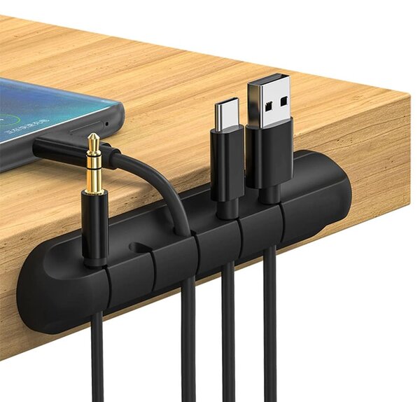 Set de gestionare a cablurilor din 3 piese cu mese