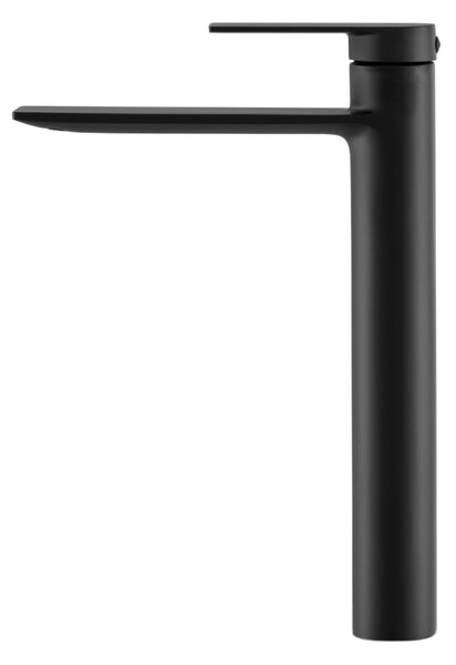 Gamma Faro, baterie chiuvetă înaltă h-300, negru mat, GMA-BFUW-C