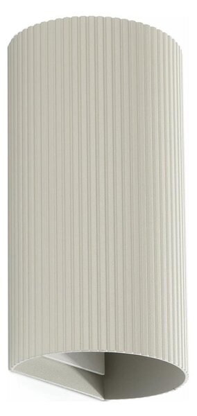 Aplică FARO 40544 SOLE 2xGU10/8W/230V gri canelat rotund