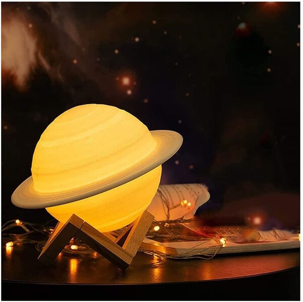 Lampă Saturn 3D