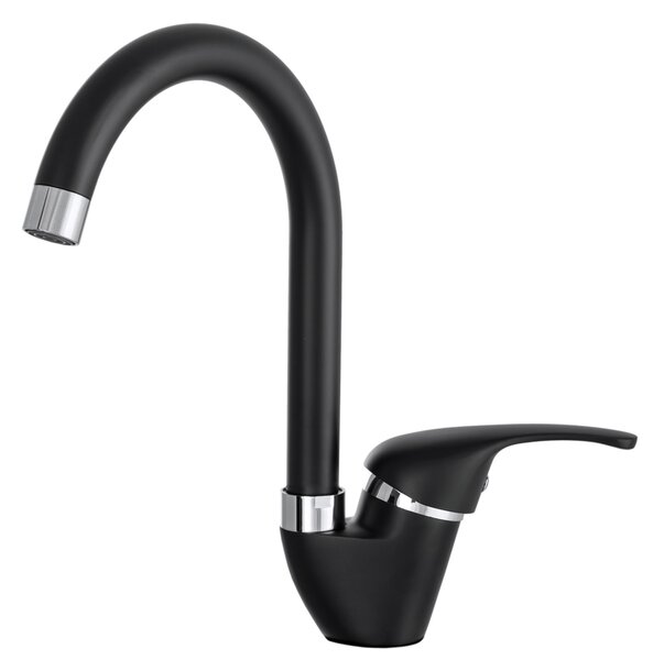 Gamma Rio, baterie chiuvetă înaltă h-275, negru, GMA-BRIO-BK