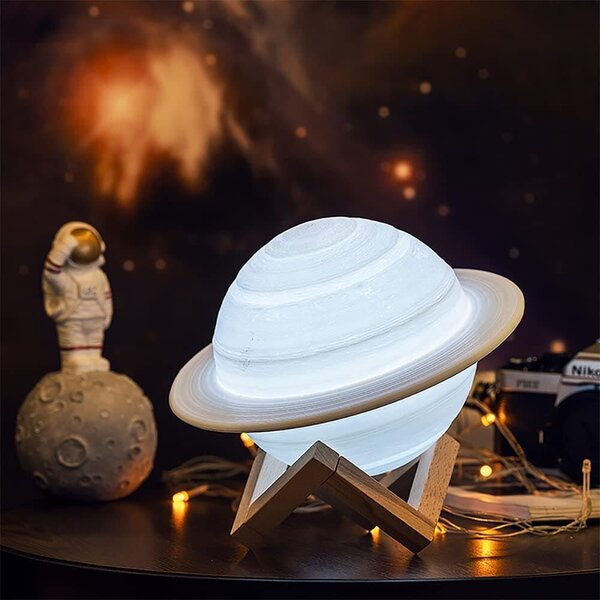 Lampă Saturn 3D
