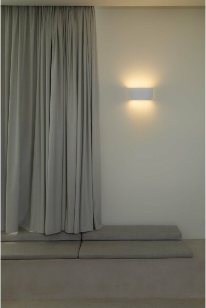 Aplică FARO 63430 KAPPU 2xE14/7W/230V 16,8x30 cm alb