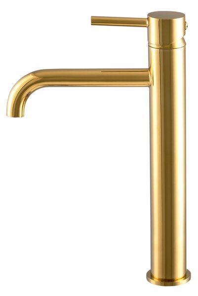 Gamma Roy, baterie cu chiuvetă înaltă h-300, auriu strălucitor, GMA-BRYUW-GD