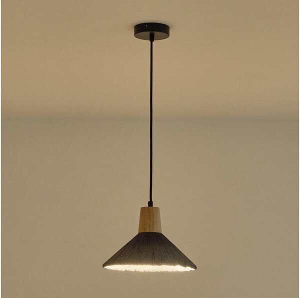 Lustră pe cablu 1xE27/15W/230V gri