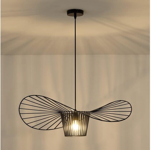 Lustră pe cablu 1xE27/40W/230V negru