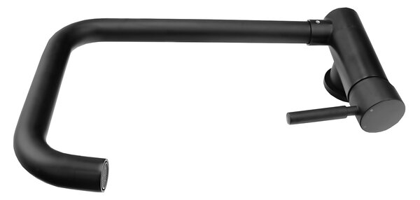 Gamma Window, baterie pliabilă pentru chiuvetă înaltă h-340, negru mat, GMA-BWW-BK