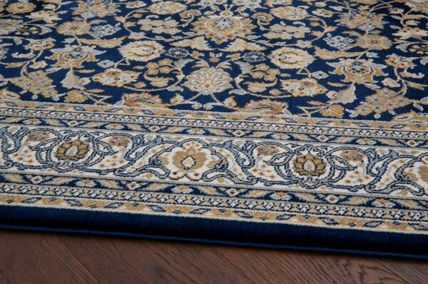 Covor Clasic Sufragerie, Model Kasmar 8746 334, Albastru 80 x 150, Dreptunghi
