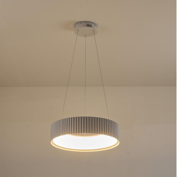 Lustră LED pe cablu LED/30W/230V 3000K alb