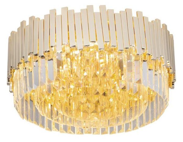 Plafonieră MAXLIGHT C0165 TREND 8xE14/40W/230V d. 45 cm auriu