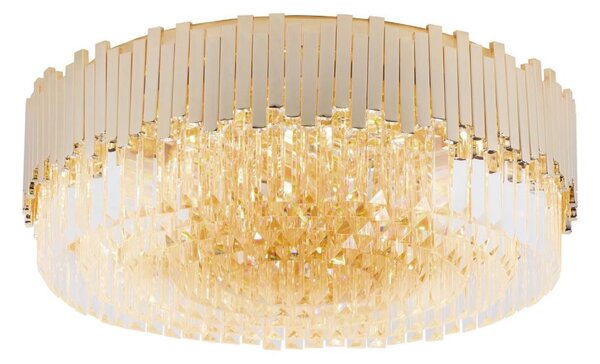 Plafonieră MAXLIGHT C0164 TREND 15xE14/40W/230V d. 60 cm auriu