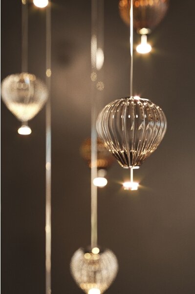 Lustră LED dimabilă pe cablu MAXLIGHT P0526D PALLONCINI 11xLED/6W/230V