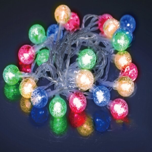 Aigostar - Instalație luminoasă de exterior pentru Crăciun 50xLED/8 funcții 8 m IP44 multicoloră