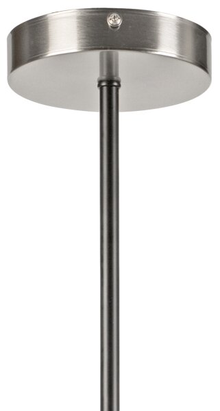 Lustră pe tijă LILOU 4xE14/5W/230V crom mat/fumuriu