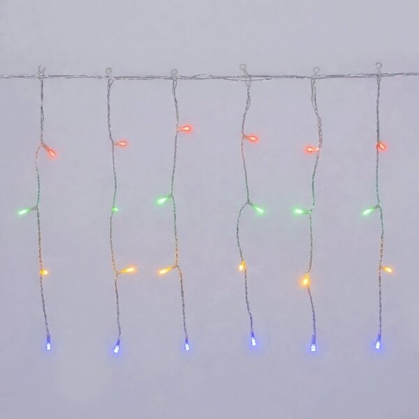 Aigostar - LED instalație de Crăciun pentru exterior 200xLED/8 funcții 13x0,4m IP44 multicolor
