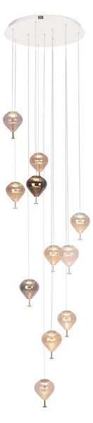 Lustră LED dimabilă pe cablu MAXLIGHT P0526D PALLONCINI 11xLED/6W/230V