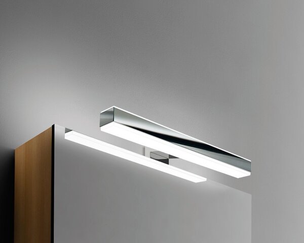 Sapho Sapho, lampă LED VERONICA 2, 8 W, 300x25x83 mm, IP44, crom, E26698CI