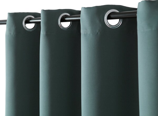 Draperie OXFORD albastru-verde 140x250 cm Agatat: Rejansa