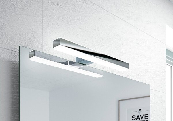 Sapho Sapho, lampă LED VERONICA 2, 8 W, 300x25x83 mm, IP44, crom, E26698CI