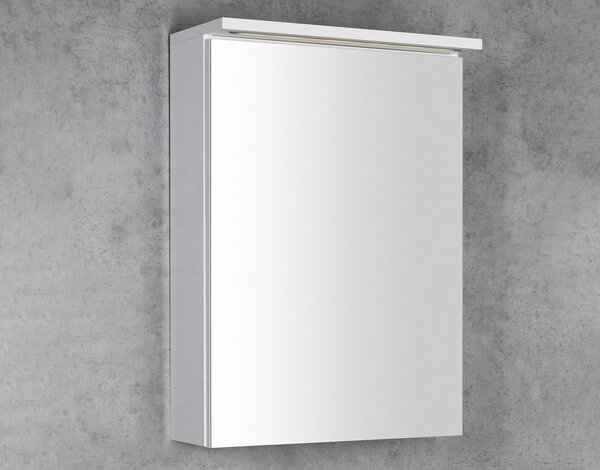 Aqualine Aqualine, bucătărie KAWA STRIP cu iluminare LED 70x70x22cm, albă, WGL70S
