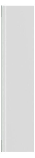 Erga Hana, bucătărie cu oglinzi și iluminare LED 40x70cm cu sertar integrat, alb, ERG-V05-HANA-4070-WH