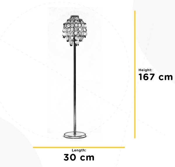 Lampadar RUBEN 2xE27/22W/230V ONLI
