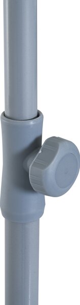 Outsunny Umbrelă de Grădină cu Acoperiș Reglabil, Φ220cm, Crem Alb | Aosom Romania