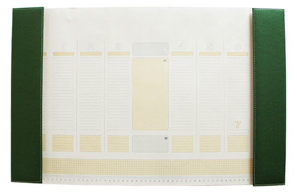 Mapa birou Alicante 10101043 verde kelly 56x37 cm