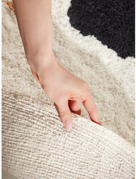 Covor pentru copii crem lavabil/țesut manual din bumbac 120x137 cm Snuggle Nienchen – Hanse Home