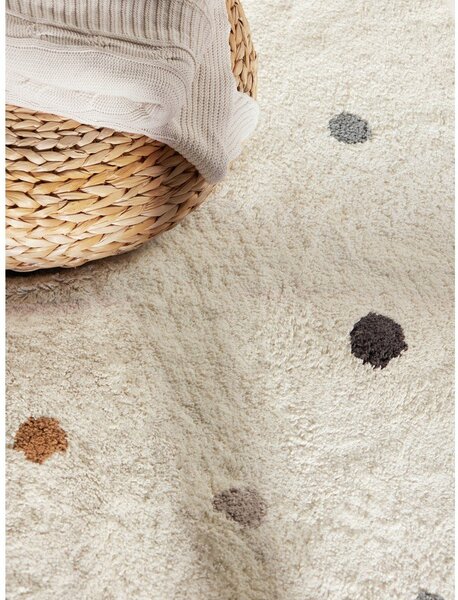 Covor pentru copii crem lavabil/țesut manual din bumbac 140x200 cm Snuggle Pippo – Hanse Home