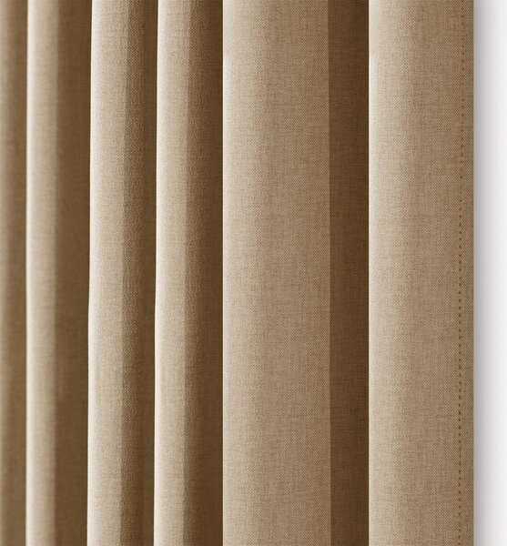 Draperie bej dimout (semi-opacă) 140x250 cm Calisto – Filumi