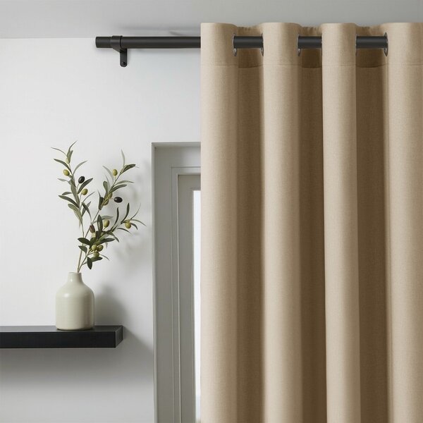 Draperie bej dimout (semi-opacă) 140x250 cm Calisto – Filumi