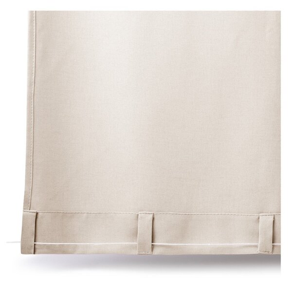 Draperie crem dimout (semi-opacă)/pentru exterior 155x250 cm Calisto – Filumi