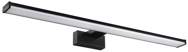 Sapho Sapho, lampă LED CHICAGO XL, 600x120x40 mm, 12W, 230 V, plastic, negru mat, AU470