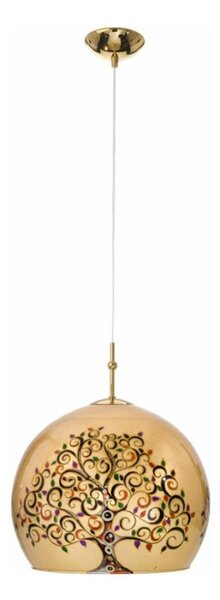 Lustră pe cablu Kolarz 0392.31M.3.Al.Mu LUNA 1xE27/60W/230V 24K auriu