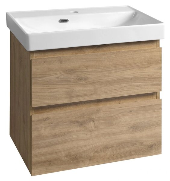 Aqualine Aqualine, Dulap lavoar ALTAIR 61.5x60x37cm, stejar Emporio, AI368