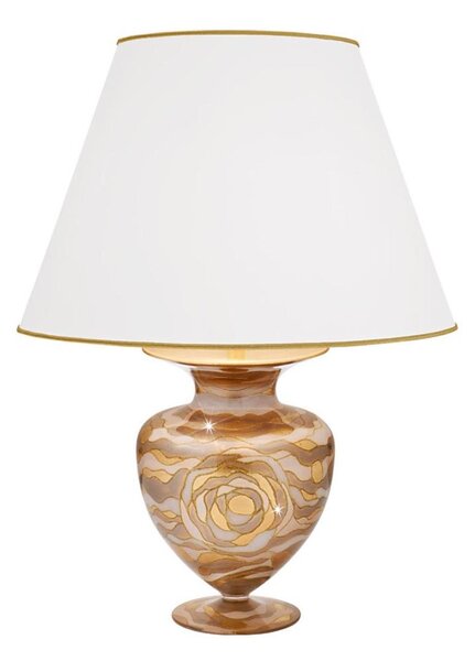 Lampă de masă Kolarz 1415.71M.CH ANFORA 1xE27/100W/230V 24K auriu