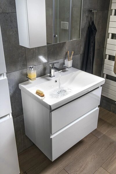 Aqualine Aqualine, Dulap lavoar ALTAIR 61.5x60x37cm, stejar Emporio, AI368